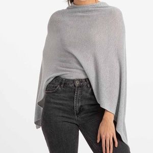 Grey cocoon breastfeeding cover